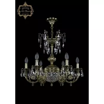 Подвесная люстра с хрустальными подвесками Art Classic 31.11 31.11.6.KR175SP.175IT.GB.Sp