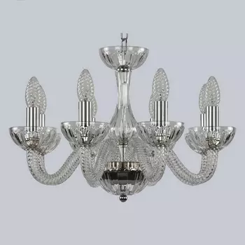 Подвесная люстра с хрусталем 1310/8/165 Ni Cl/Clear/M-1H (Bohemia)