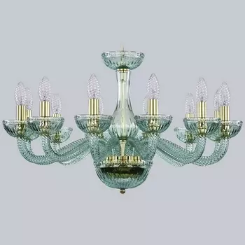 Подвесная люстра с хрусталем 1311/12/240 G Bi/Birusa/M-1G (Bohemia)