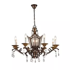 Подвесная люстра с хрусталем Venezia 2148-12P (Favourite)