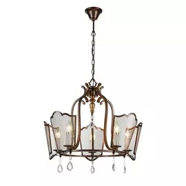 Подвесная люстра с хрусталем Venezia 2149-5P (Favourite)