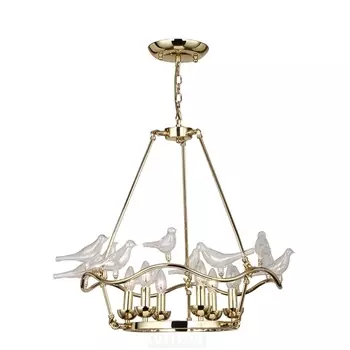 Подвесная люстра с птичками Favourite Pajaritos 1750-6P