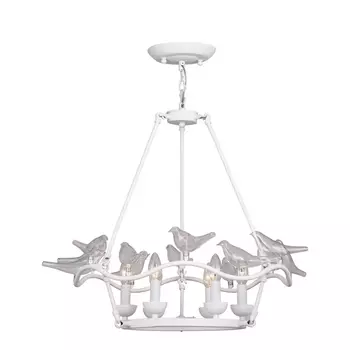 Подвесная люстра с птичками Favourite Pajaritos 1751-6P