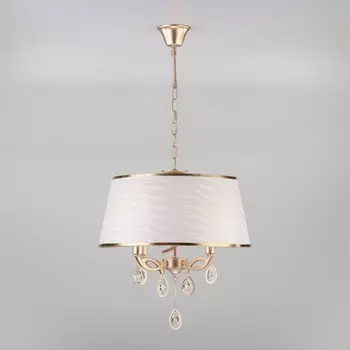 Подвесная люстра 60091/4 Eurosvet Salita перламутровое золото