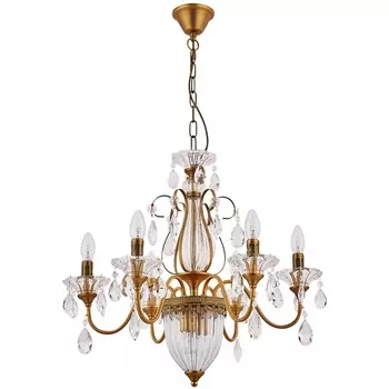 Подвесная люстра Arte Lamp Schelenberg A4410LM-6-2SR