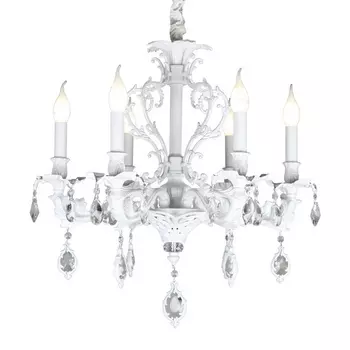 Подвесная люстра Omnilux Senis OML-74713-06 подсвечник с подвесками