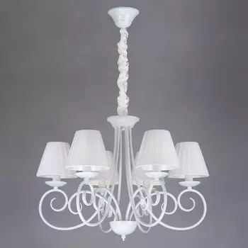 Подвесная люстра 280/6 Bogate's Severina белый