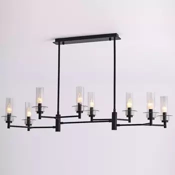 Подвесная люстра штанге ILLUMICO IL2216-8RLS-24