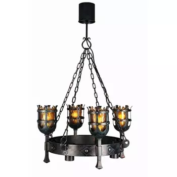 Подвесная люстра под старину Aployt Simona APL.500.03.08