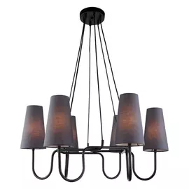 Подвесная люстра Сиринга 4006/6P-BK-GR-BL (Lumien Hall)