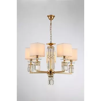 Подвесная люстра Moderli Slam V2691-5P форма куба