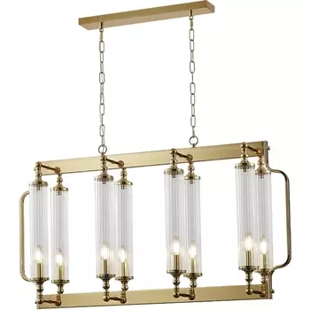 Подвесная люстра Crystal Lux TOMAS TOMAS SP8 L1000 BRASS