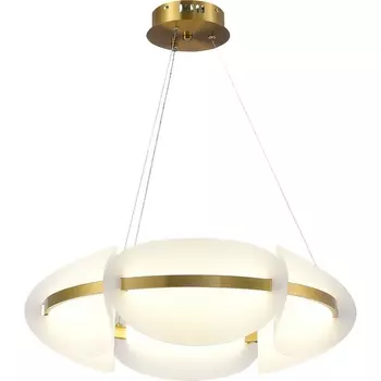 Подвесная люстра ST Luce Etoile SL1304.203.45 Золотистый/Белый LED 1*45W 3000K