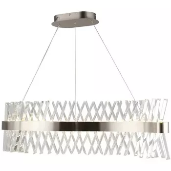 Подвесная люстра хрусталь светодиодная Omnilux Strasatti OML-99913-44