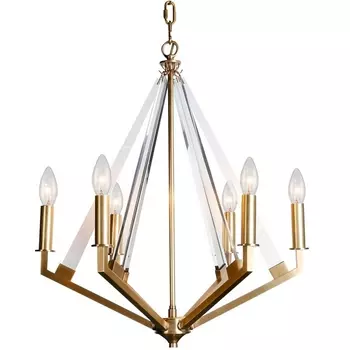 Подвесная люстра свеча Cloyd Limnor 10349