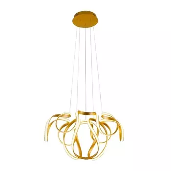 Подвесная люстра светодиодная 90138/2 Eurosvet Alstroemeria золото