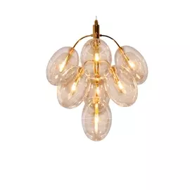 Подвесная люстра светодиодная Амос 07654-7 (Kink Light)