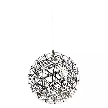 Подвесная люстра светодиодная Delight Collection 9027 9027P/D600 silver в форме шара DeLight Collection