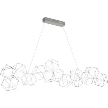 Подвесная люстра светодиодная Delight Collection Lucciola MD18001068-14A chrome DeLight Collection