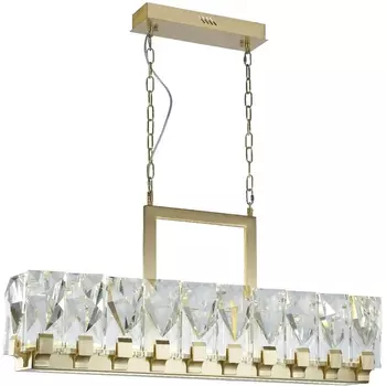 Подвесная люстра светодиодная Delight Collection Peruzzi MD18090003-22A gold DeLight Collection