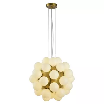 Подвесная люстра IP21 светодиодная Lussole Haines LSP-8404 шарики