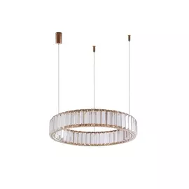 Подвесная люстра светодиодная хрустальная 15851/S gold (Newport)