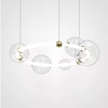 Подвесная люстра светодиодная Sessa Ring D73 ImperiumLoft Sessa-Ring01 (195004-23)