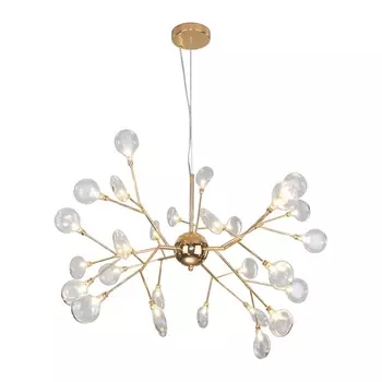 Подвесная люстра светодиодная Bogate's LAMELLA 564 золото