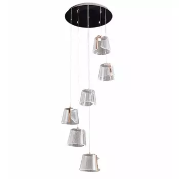 Подвесная люстра светодиодная Kink Light Люцерна 08044-6A,33