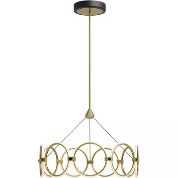 Подвесная люстра светодиодная Maytoni Link MOD357PL-L40BS3K