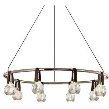 Подвесная люстра светодиодная P0853-8C s-gold DeLight Collection P0853