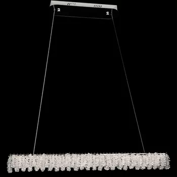 Подвесная люстра хрустальная светодиодная с регулировкой цветовой температуры Reluce 08058-0.4-72W CR