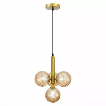 Подвесная люстра светодиодная Evoluce Salerno SLE220323-04 шарики