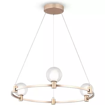 Подвесная люстра светодиодная Freya Urban FR4005PL-03G1 кольцо