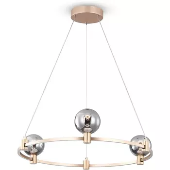 Подвесная люстра светодиодная Freya Urban FR4005PL-03G кольцо