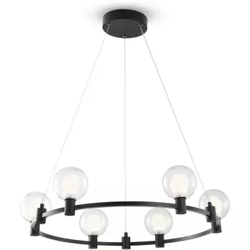 Подвесная люстра светодиодная Freya Urban FR4005PL-06B1 кольцо