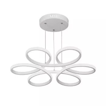 Подвесная люстра светодиодная Vitaluce V4618-0/6S с цветами