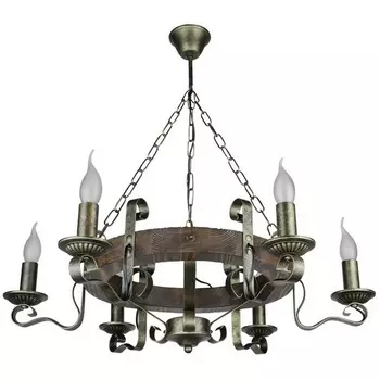 Подвесная люстра Тарьсма Афина-6 FN6BPTRH9 подсвечник