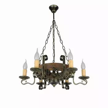 Подвесная люстра Тарьсма Берёза-6 BR6LRH53 подсвечник