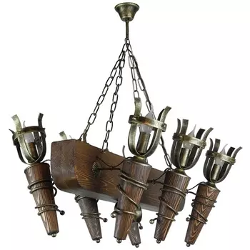 Подвесная люстра Тарьсма Факел-6 FL6BRH80