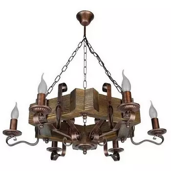 Подвесная люстра Тарьсма Тиррено-6 TIR6LRH70 подсвечник