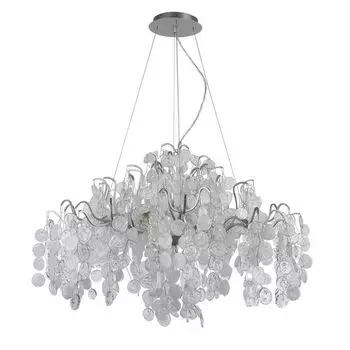 Подвесная люстра Crystal Lux TENERIFE SP9 SILVER