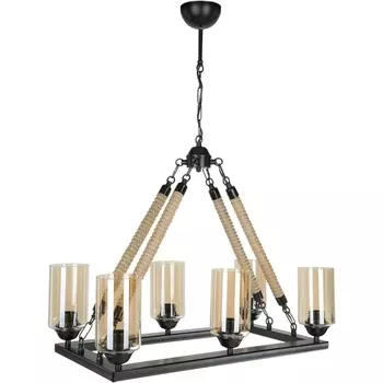 Подвесная люстра TopLight Ada TL1634S-06BK