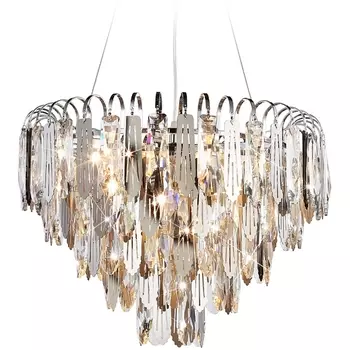 Подвесная каскадная люстра хрусталь Ambrella TRADITIONAL TR5255