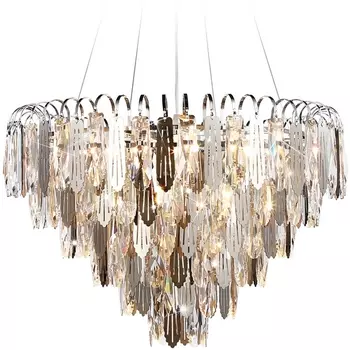 Подвесная каскадная люстра хрусталь Ambrella TRADITIONAL TR5257