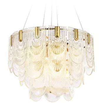 Подвесная каскадная люстра хрусталь Ambrella TRADITIONAL TR5388