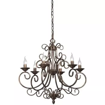 Подвесная люстра под старину Vitaluce V1094-1/6