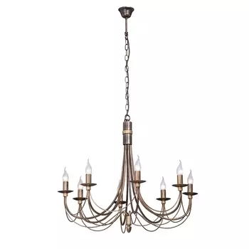 Подвесная люстра Vitaluce V1151-7/8 в виде свечи