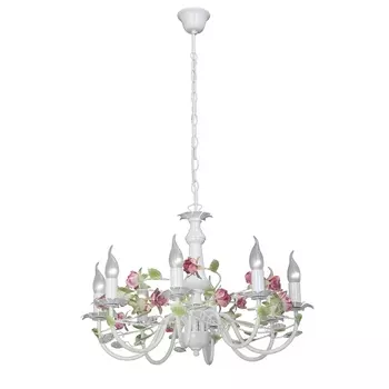 Подвесная люстра Vitaluce V1276/8 в виде свечи