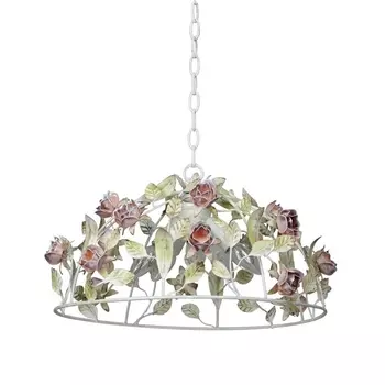Подвесная люстра Vitaluce V1404/5S с цветами